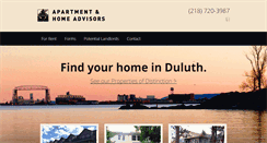 Desktop Screenshot of apartmentadvisorsduluth.com